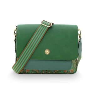 Fenna Cross Body Bag Medium Jabali Green 25x7x20cm