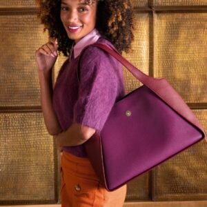 Filou Shoulderbag Large Purple 40x15.5x28cm