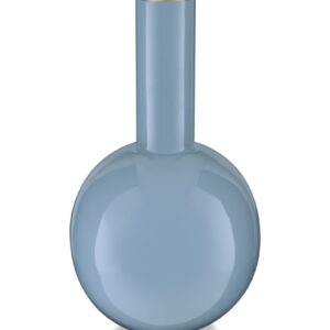 Vase Metal Medium Light Blue 19x33cm