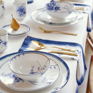 Bowl Pip&The Blue Bird White 12cm