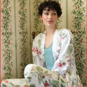 XL Ninny Kimono Oriental Dreams White