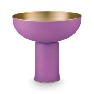 High Tray Metal Matt Lilac 23x24cm