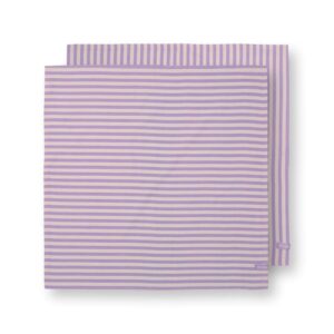 Set/2 Tea Towels Stripes Lilac 65x65cm