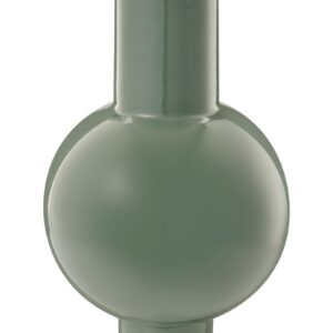 Vase Metal Medium Mid Green 24x40cm