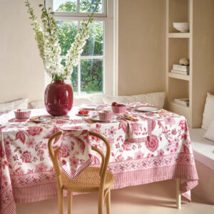 Pip Studio Table Cloth Royal Regal Flower Red 160x260cm