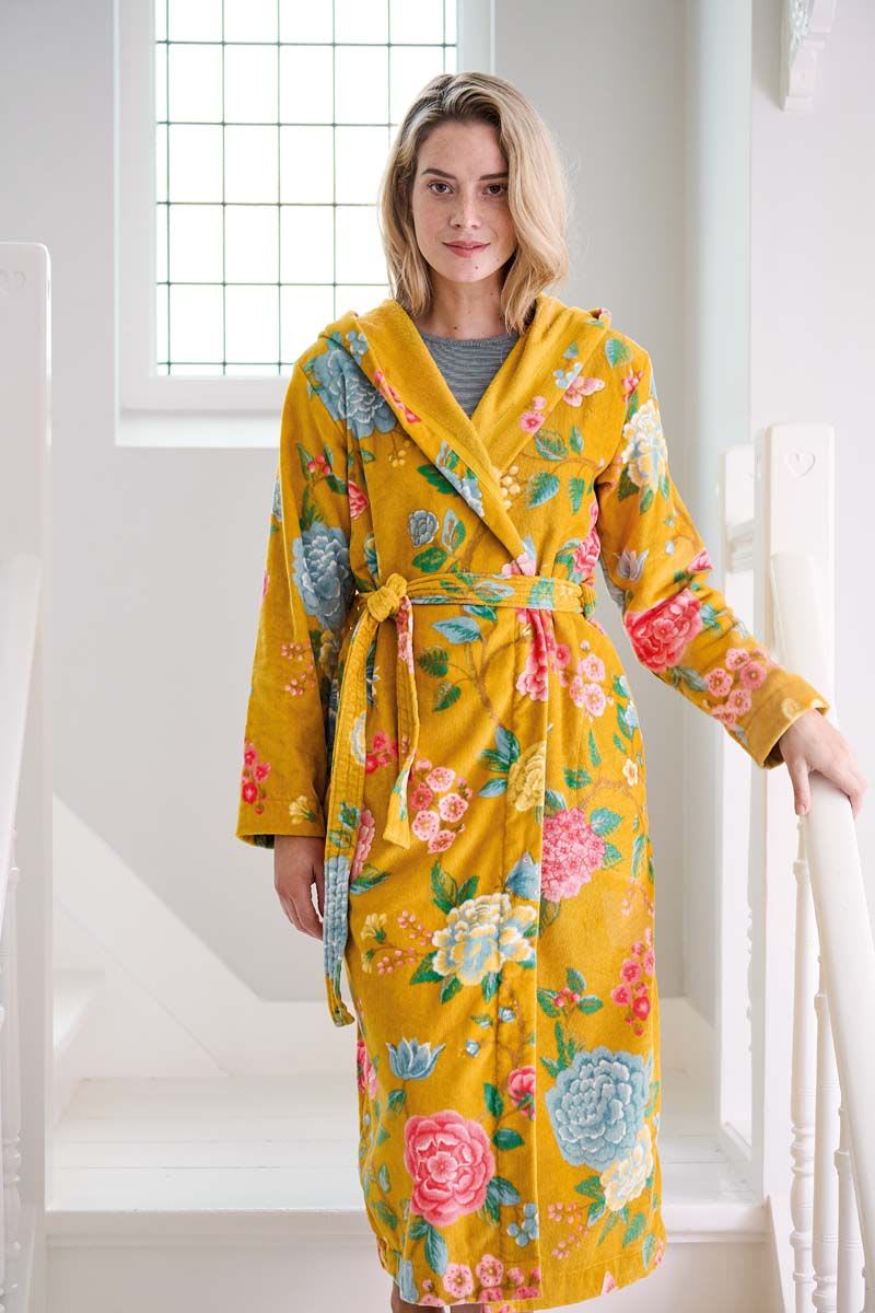 PIP Good Evening Bathrobe Yellow-XXL