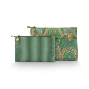 Caryn Cosmetic Bags Combi Jabali Green 26x7.5x18cm/22x1x13cm