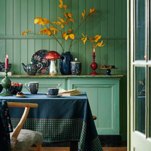 Table Cloth Berry Blues Blue 150x250 cm