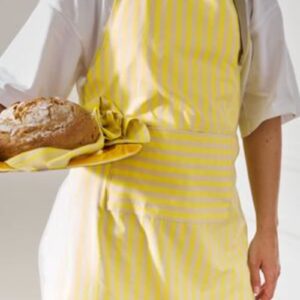 Apron Stripes Yellow 72x89.5cm