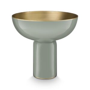 Pip Studio High Tray Metal Green 24x23cm