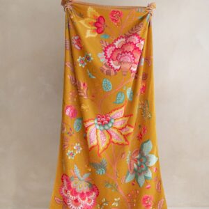 Pip Studio Flowers beachtowel Yellow
