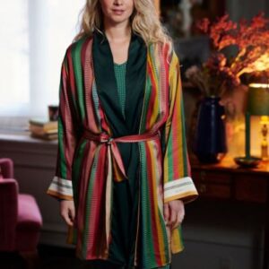 Pip Studio Kimono Nisha Jacquard Stripe Multi-Small