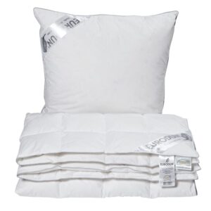 Eurodun - Moskusdun 3 kammer luksus Hovedpude - Medium 60 x 63