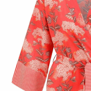 Pip Studio Kimono Flora Firenze Coral-X-Large