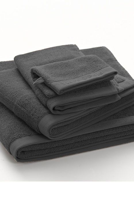 Marc Ó Polo Timeless Håndklæder Antracitgrå - Gæstehåndklæde 30x50