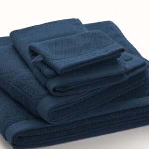 Marc Ó Polo Timeless Håndklæder Navy - Gæstehåndklæde 30x50