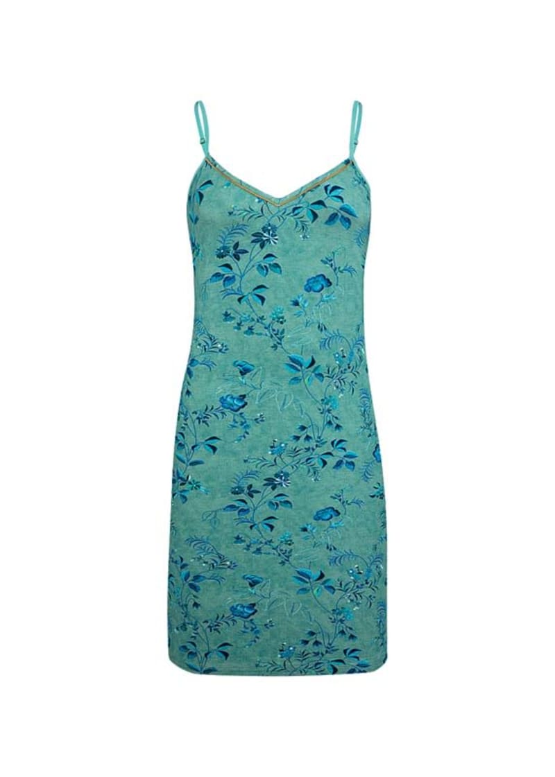 XXL Diezel Sleeveless Nightdress Tokyo Blossom Green