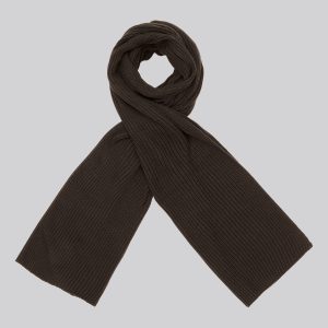 Bambus halstørklæde i brun - Bambuni