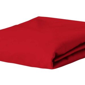 Essenza Satin Faconlagen Postkasse rød- 140x200 Halvanden