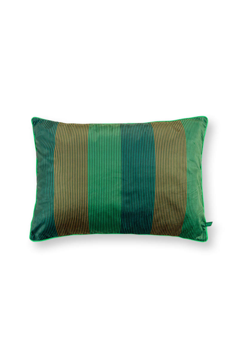Cushion Multi Stripes Green 50x70cm