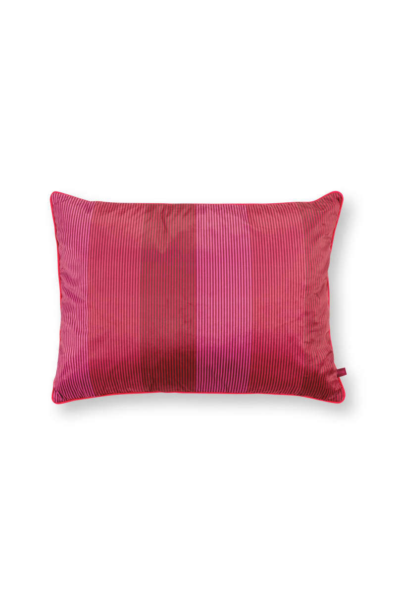 Cushion Multi Stripes Red 50x70cm