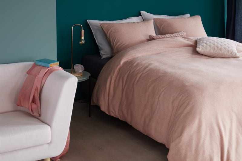 Beddinghouse Flonel Frost Rosa 140x220