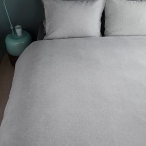 Beddinghouse Flonel  Frost Lysegrå 140x220