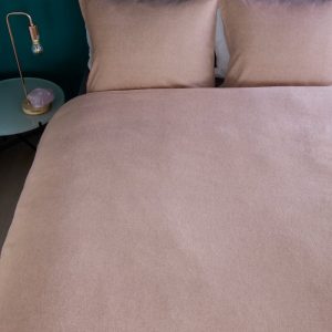 Bedding house Flonel Frost Mørk Rosa 140x200