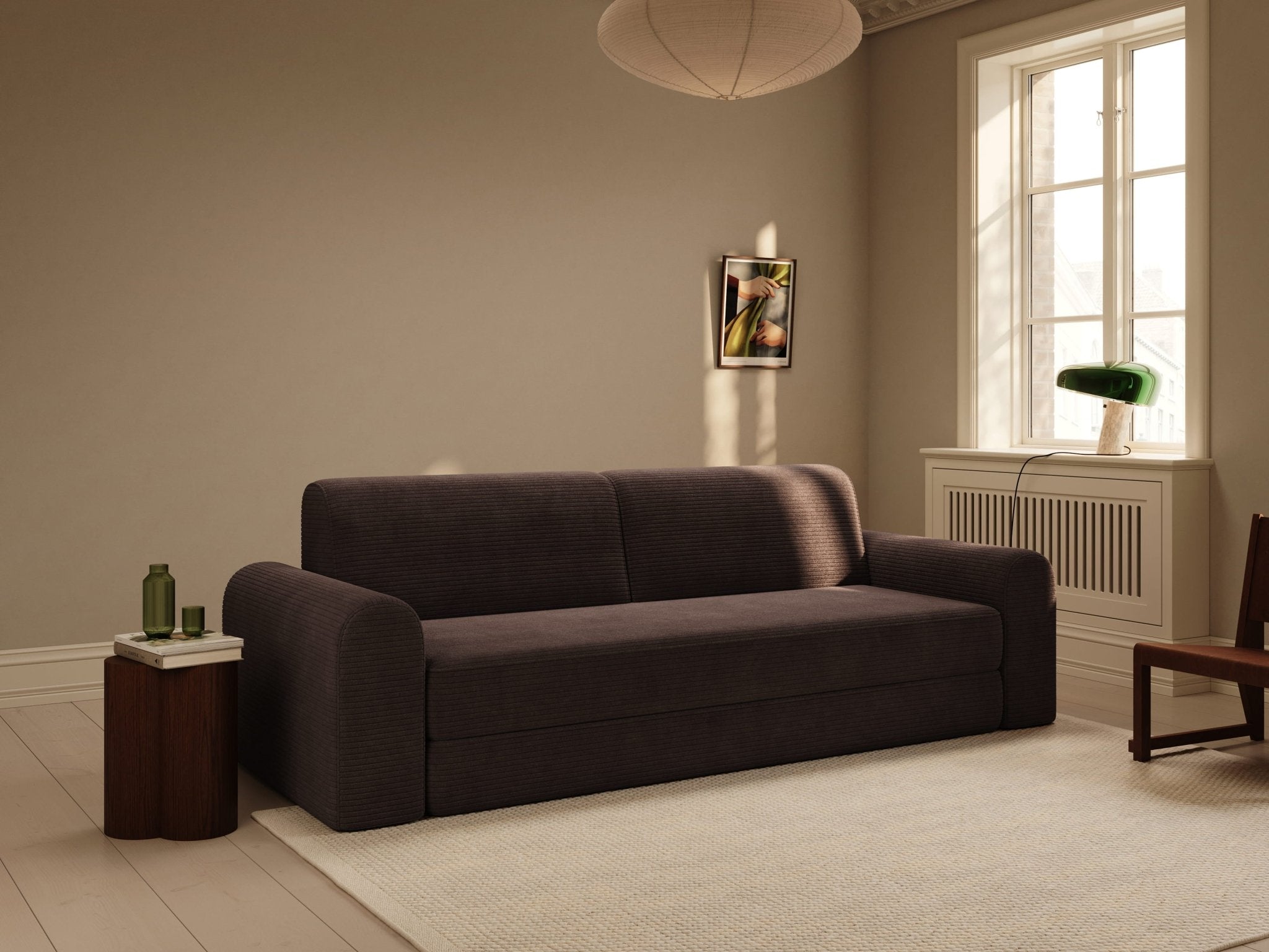 Astra | 200x200 cm | Chocco fløjl | 600