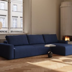 Maru | 145x342 cm | Dyb blå | 414