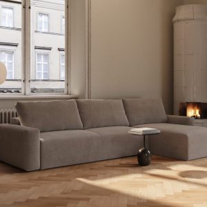 Maru | 145x342 cm | Latte fløjl | 596