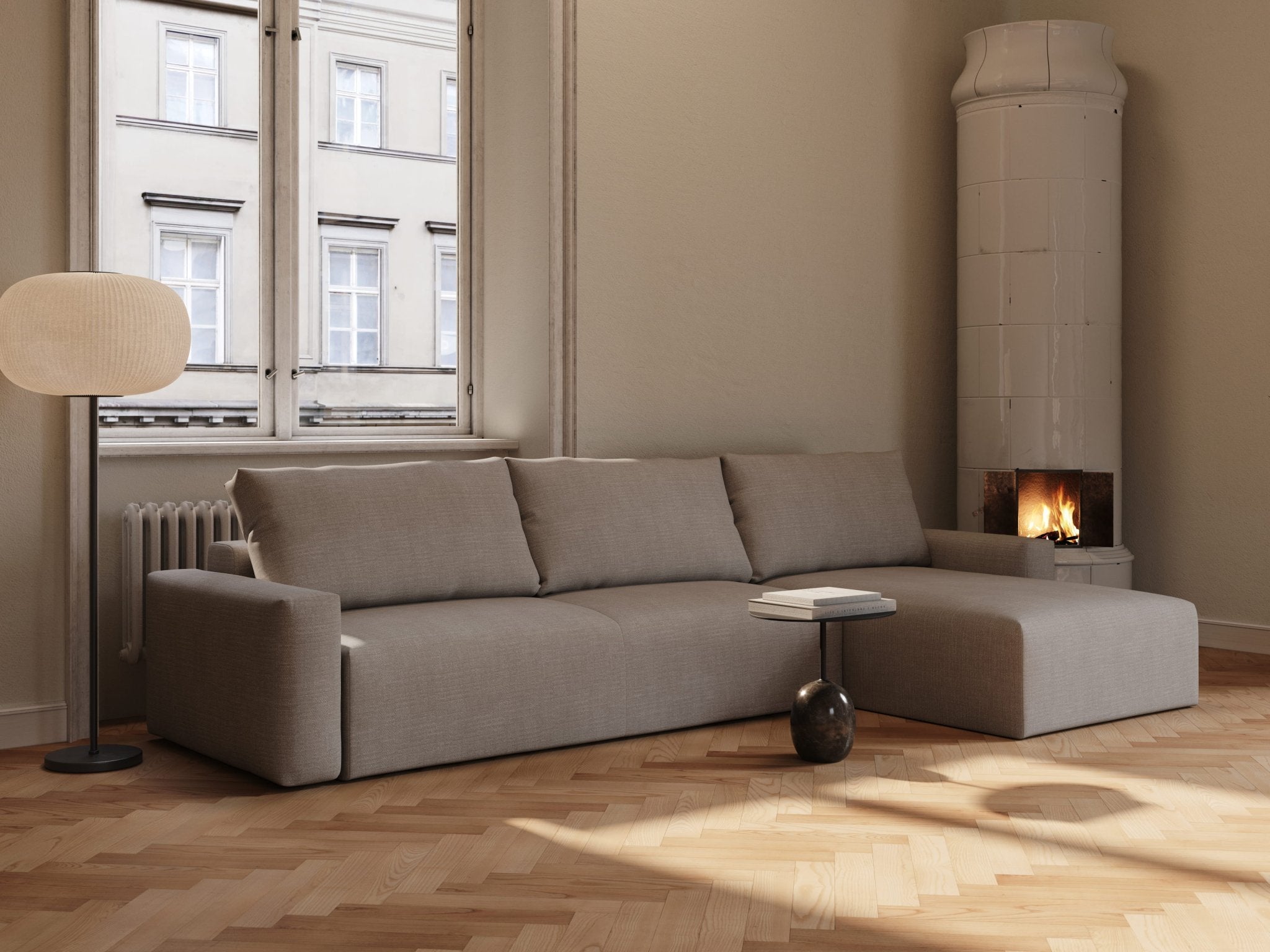 Maru | 145x342 cm | Latte | 417