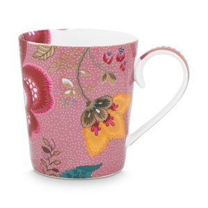 PIP STUDIO Alfabet kop Floral Fantasy Pink "Y" 350ML