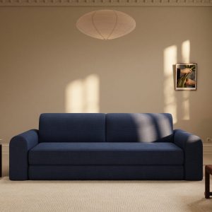 Astra | 200x200 cm | Dyb blå | 414