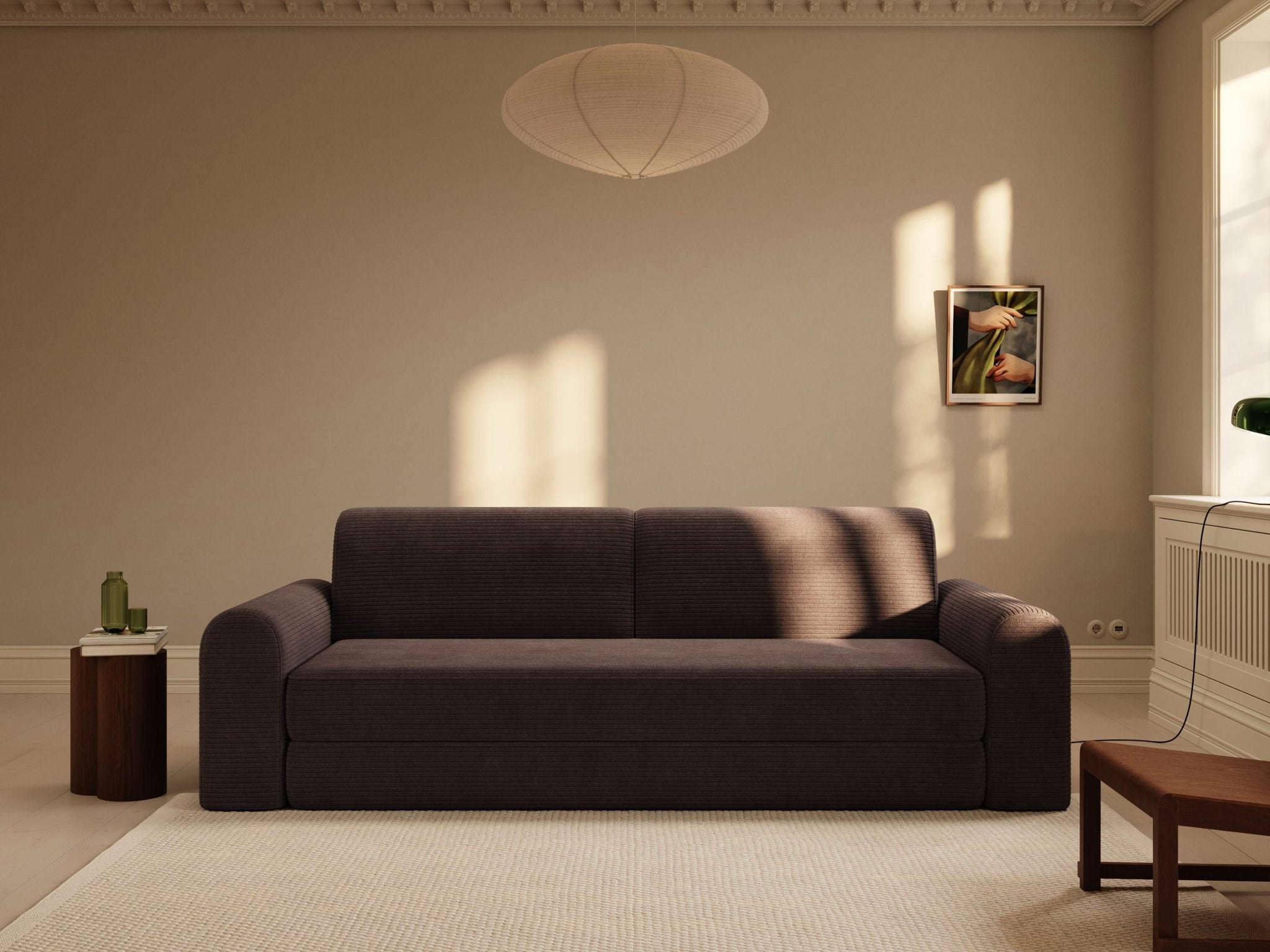 Astra | 200x200 cm | Chocco fløjl | 600