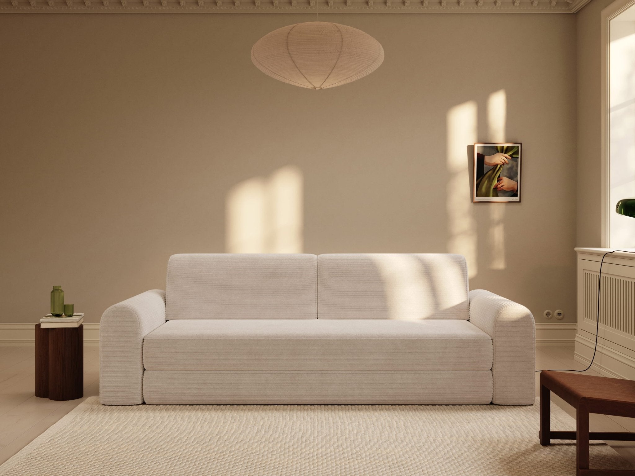 Astra | 200x200 cm | Ivory fløjl | 594