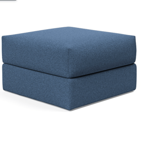 Puf | 75x75 | Dyb blå | 414