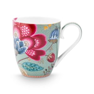 Mug Large with Ear Pip Chique Gold-Pink 350ml