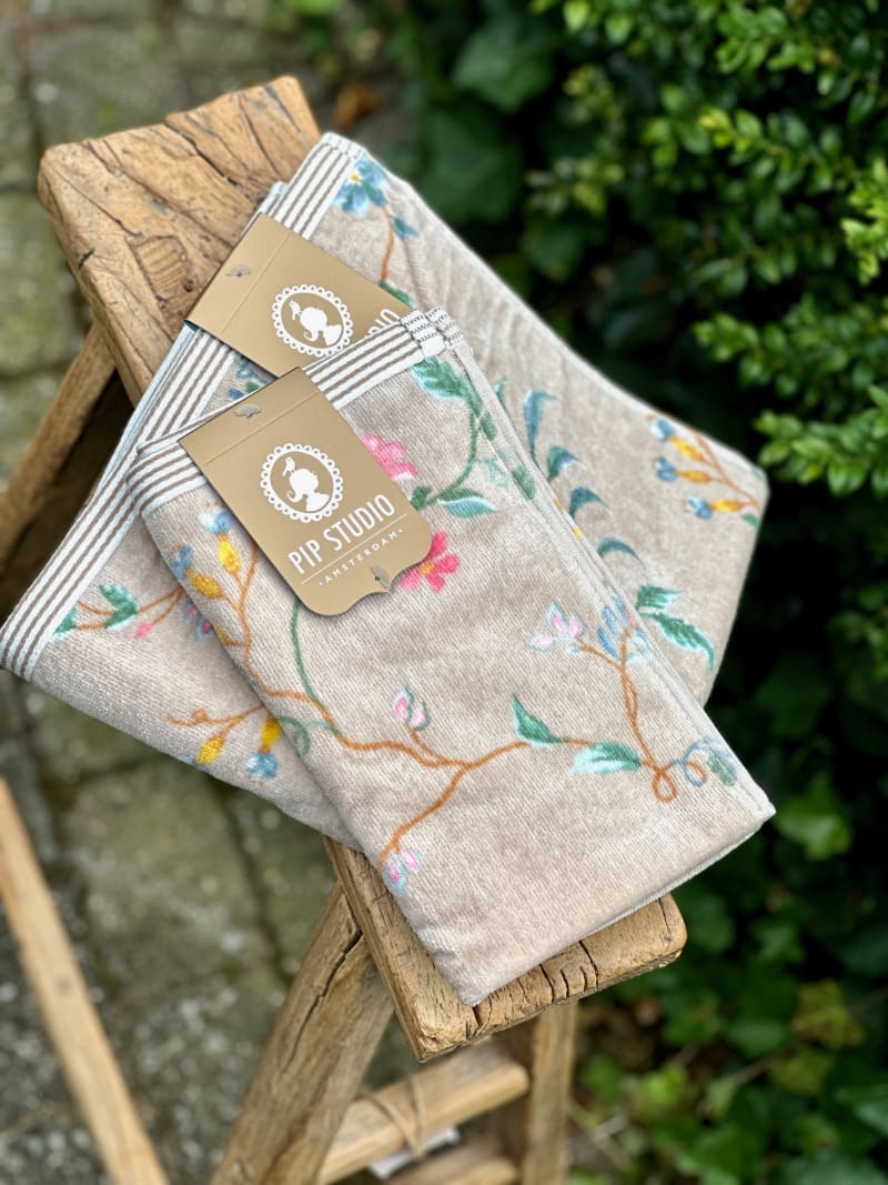 PIP Les Fleurs Khaki 30x50