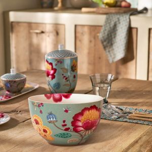 Bowl Blooming Tales Fantasy Blue 23cm