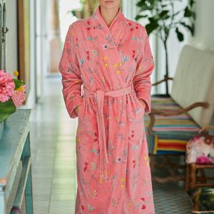 Pip Studio Badekåbe Les Fleurs Pink L