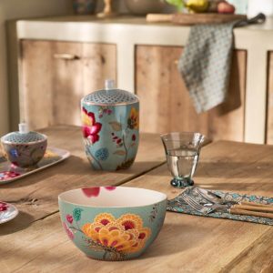 Bowl Blooming Tales Fantasy Blue 18cm