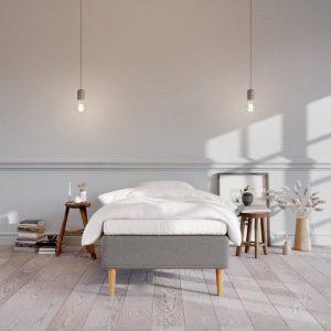 Saga | 90x210 | Grå