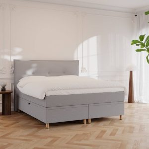 Alva | 180x210 | Lys grå