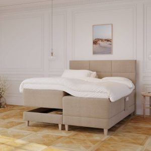 Aura | 160x200 | Bouclé latte