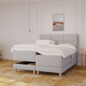 Aura | 180x210 | Lys grå