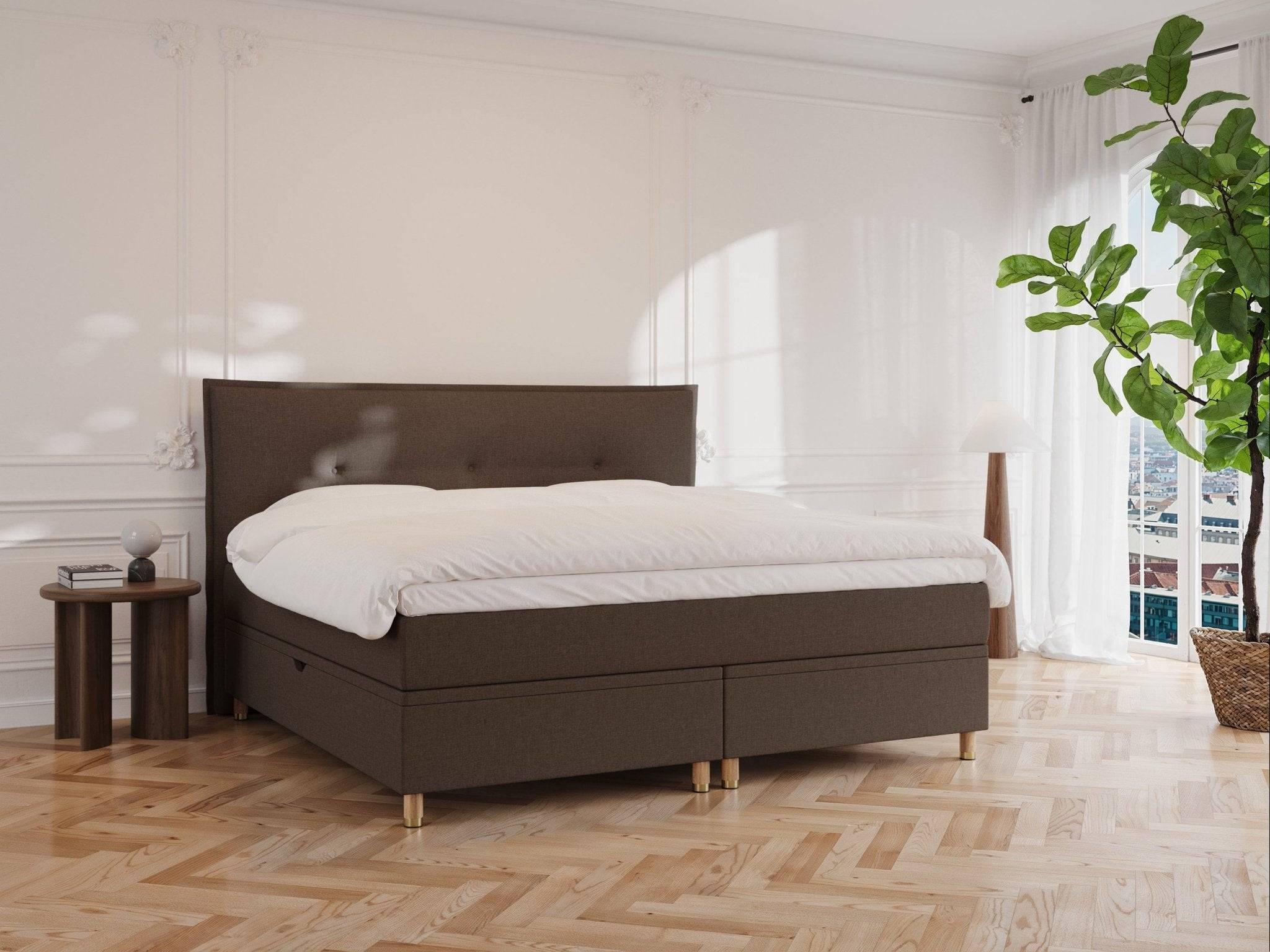 Alva | 200x200 | Mørk brun