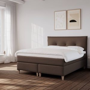 Snefrid | 180x200 | Mørk Brun