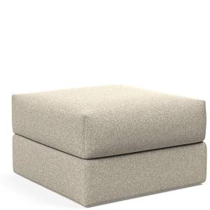 Puf | 75x75 | Latte fløjl | 596