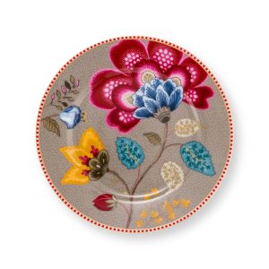 Plate Blooming Tales Fantasy Khaki 17cm
